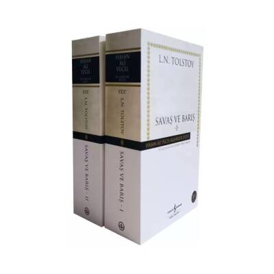 Savaş ve Barış, Lev Tolstoy, Klasik Rus Edebiyatı, Roman, Karton Kapak - Türkiye İş Bankası Kültür Yayınları