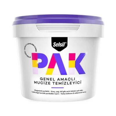 Selsil PAK Mucize Temizleyici, 500 g, Krem, Derinlemesine Temizlik - Selsil