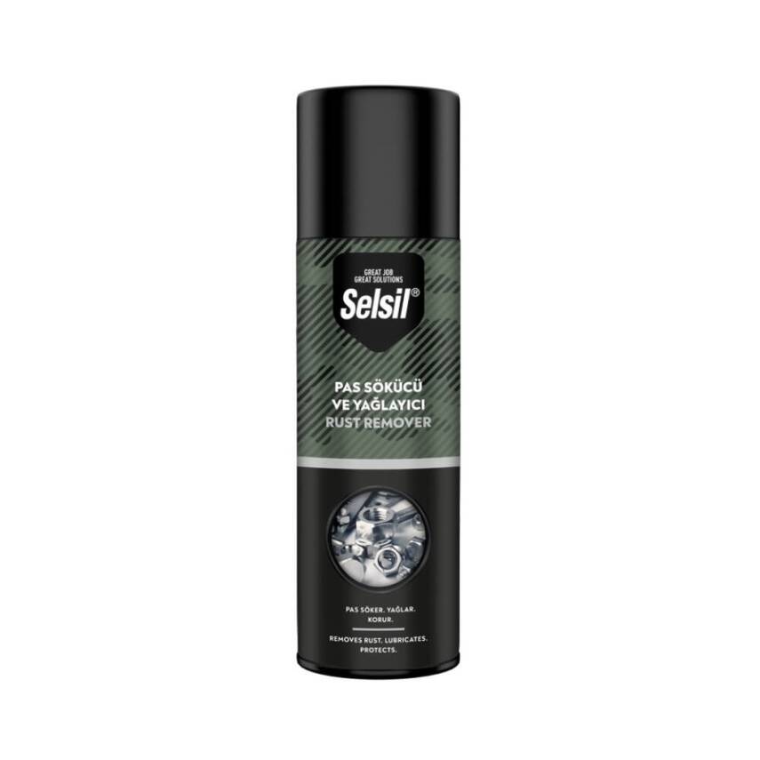 Selsil Pas Sökücü ve Yağlayıcı Sprey, 200 ml, Yüksek Performanslı - 1