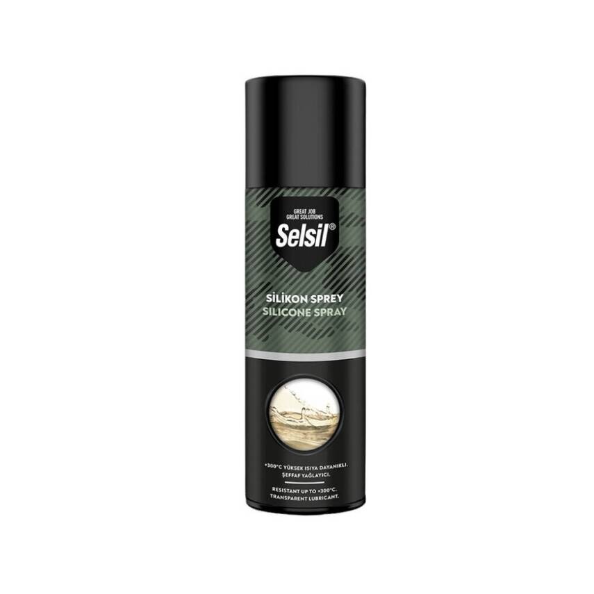 Selsil Silikon Sprey, 500 ml, Yüksek Koruma ve Dayanıklı Yağlama - 1