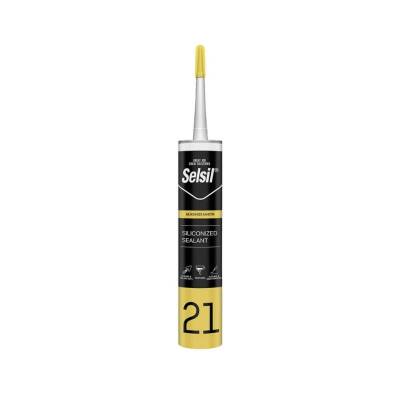 Selsil Silikonize Akrilik Mastik, 500 g, Beyaz,Dayanıklı ve Esnek Yapı - Selsil