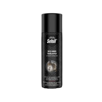 Selsil Sıvı Gres Yağlayıcı Sprey, 500 ml, Yüksek Performanslı Yağlama - Selsil