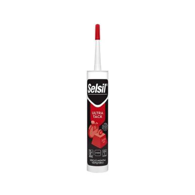Selsil Ultra Tack Yapıştırıcı, 290 ml, Güçlü Yapışma ve Hızlı Etki - Selsil