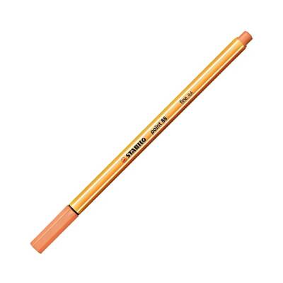 Stabilo Point 88 Fineliner Kalem, 0.4 mm Uç, Metal Uçlu, Kayısı Rengi - 2
