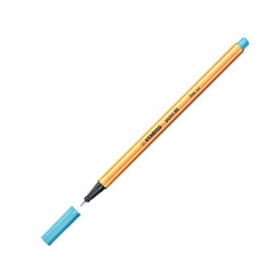 Stabilo Point 88 Fineliner Kalem, 0.4 mm Uç, Metal Uçlu, Uçuk Mavi - Stabilo