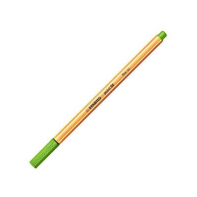 Stabilo Point 88 Fineliner Kalem, 0.4mm Uç, Metal Uçlu, Yaprak Yeşili - Stabilo