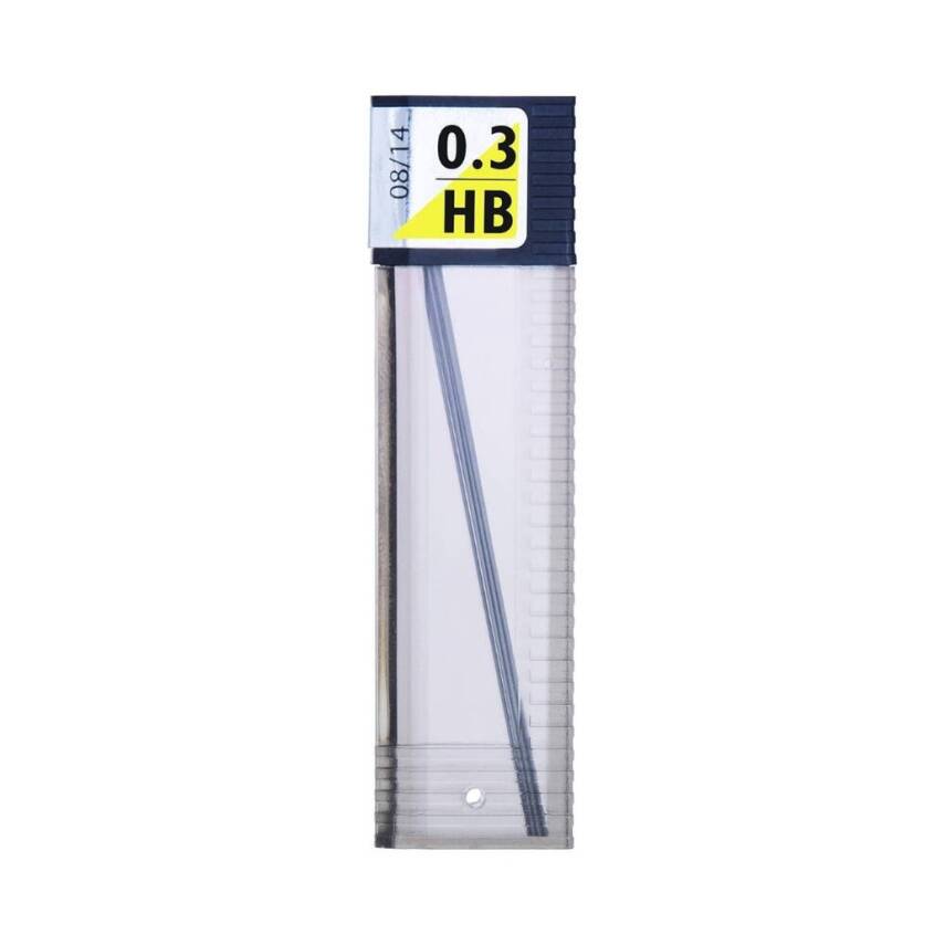 Tombow Min Mono Leaf 0.3mm HB Kalem Ucu, 12 Uçlu, Dayanıklı, Siyah - 1