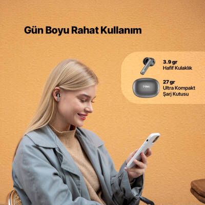Ttec AirBeat Pro Max Kablosuz Kulaklık, Aktif Gürültü Engelleme, TWS - 11