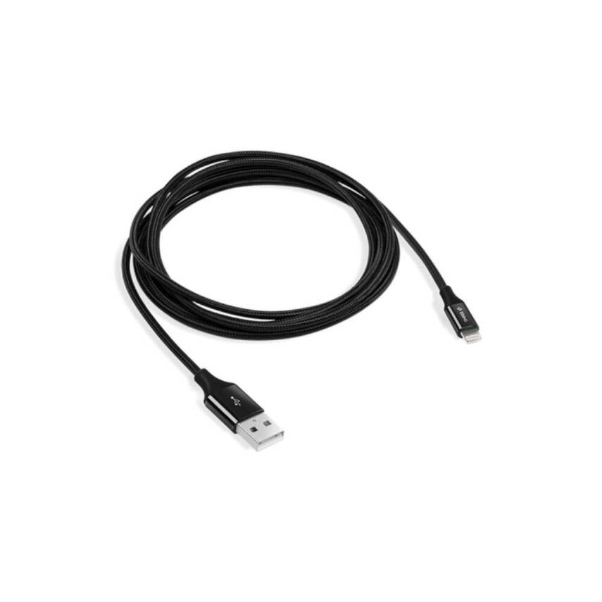 Ttec AlumiCable Şarj Kablosu, USB-A - Lightning, 1.2 m, Siyah - 2