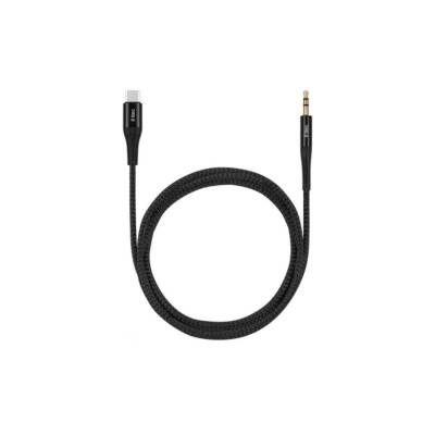 Ttec Aux Ses Kablosu, USB-C, 1 m, 3.5 mm Konnektör Bağlantı, Siyah - 2