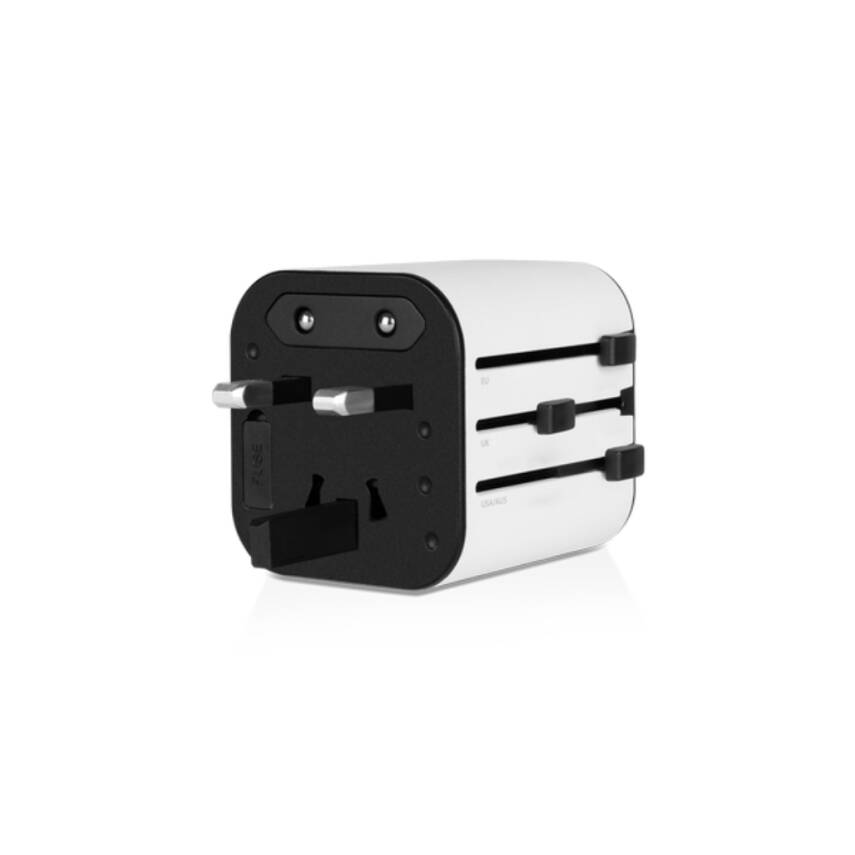 Ttec Evrensel Dönüştürücü Adaptör, Açılır Kapanır Yapı, 3 Farklı Fiş - 3