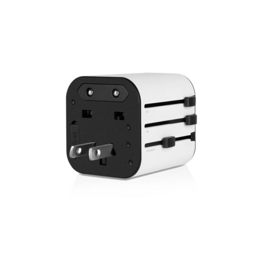Ttec Evrensel Dönüştürücü Adaptör, Açılır Kapanır Yapı, 3 Farklı Fiş - 4
