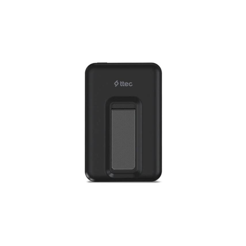 Ttec ReCharger Powerbank, 10.000 mAh, MagSafe Uyumlu, Stantlı, Siyah - 4