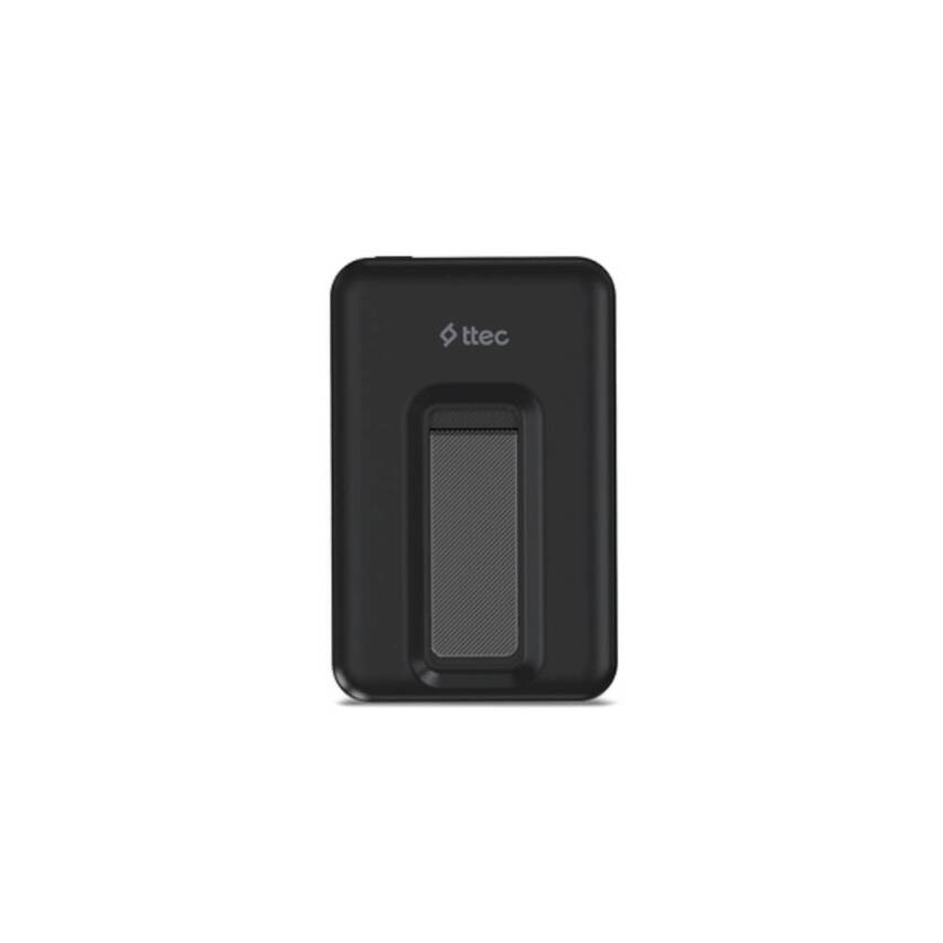 Ttec ReCharger Powerbank, 5.000 mAh, MagSafe Uyumlu, Stantlı, Siyah - 4