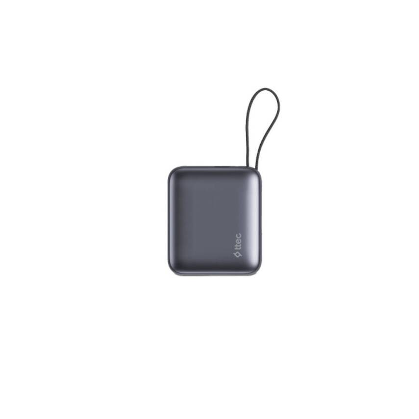 Ttec ReCharger Taşınabilir Hızlı Şarj Aleti, 10.000mAh Powerbank, Gri - 4