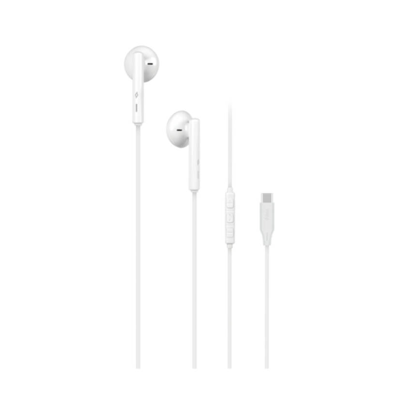 Ttec Rio 2 Kulakiçi Kulaklık, USB-C, Stereo Mikrofonlu, Beyaz - 1
