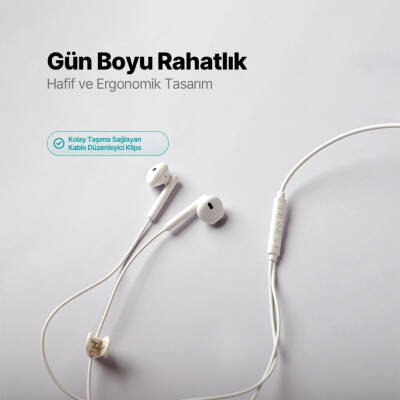 Ttec Rio 2 Kulakiçi Kulaklık, USB-C, Stereo Mikrofonlu, Siyah - 7