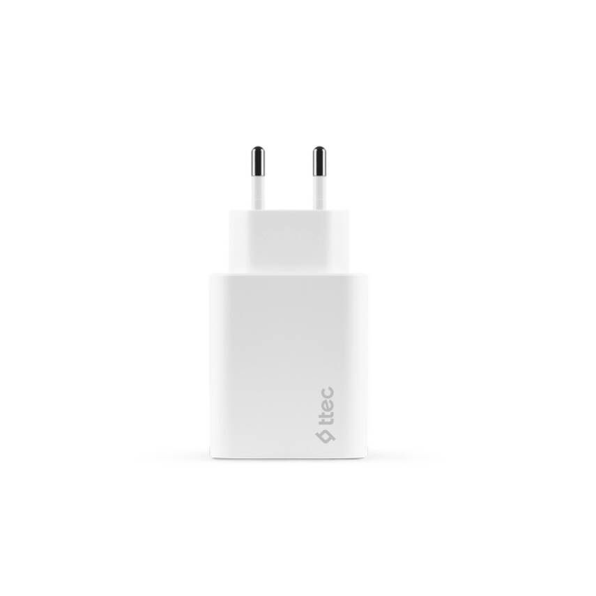 Ttec SmartCharger Duo Pro GaN Hızlı Şarj Aleti, USB-C + USB-C, 50W PD - 4