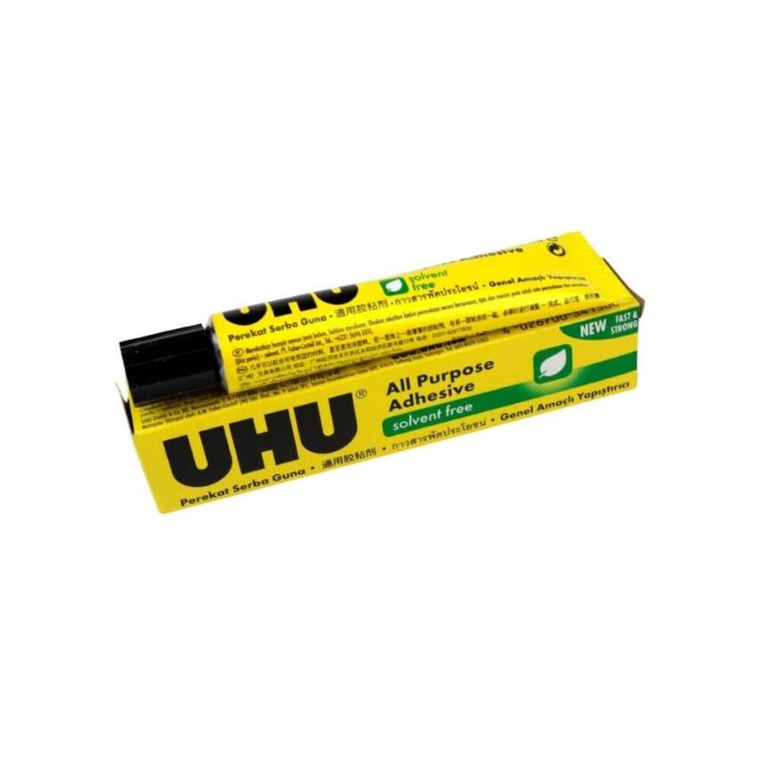 Uhu Genel Amaçlı Sıvı Yapıştırıcı, 33 ml, Şeffaf, Solvent İçermez - 4
