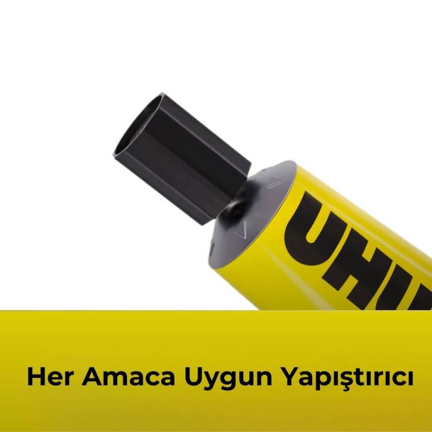 UHU Genel Amaçlı Sıvı Yapıştırıcı, 7ml, Şeffaf, Hızlı ve Güçlü Yapışma - 6