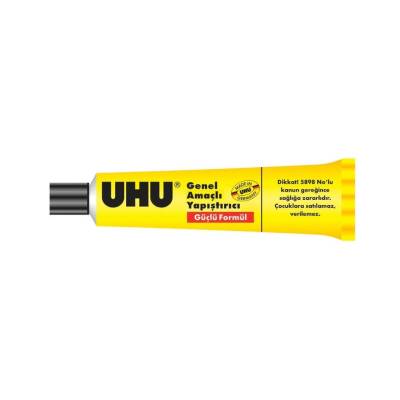 UHU Genel Amaçlı Sıvı Yapıştırıcı, 90gr, Şeffaf, Hızlı, Kalıcı Yapışma - 3