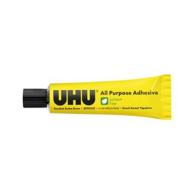 Uhu Genel Amaçlı Sıvı Yapıştırıcı, 20 ml, Şeffaf, Solvent İçermez - UHU