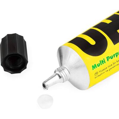 Uhu Genel Amaçlı Sıvı Yapıştırıcı, 20 ml, Şeffaf, Solvent İçermez - 5