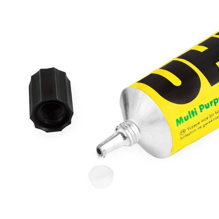 Uhu Genel Amaçlı Sıvı Yapıştırıcı, 60 ml, Şeffaf, Solvent İçermez - 3