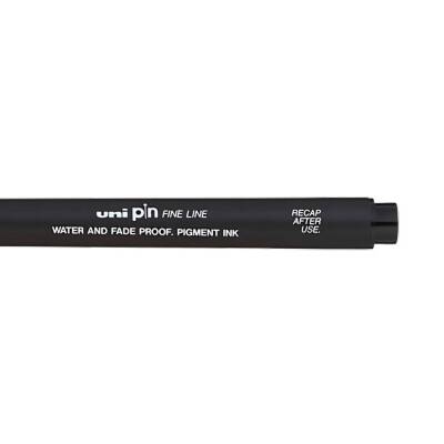 UNİ Pin 200 Teknik Çizim Kalemi, 0.2 mm Uç, Dayanıklı Mürekkep, Siyah - 3