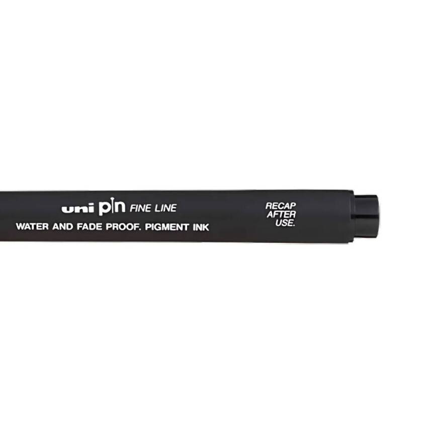 UNİ Pin 200 Teknik Çizim Kalemi, 0.3 mm Uç, Dayanıklı Mürekkep, Siyah - 3