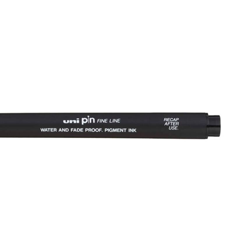 UNİ Pin 200 Teknik Çizim Kalemi, 0.5 mm Uç, Dayanıklı Mürekkep, Siyah - 3
