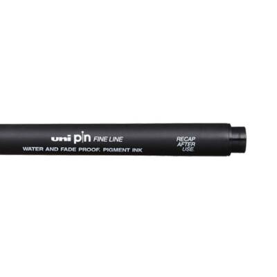 UNİ Pin 200 Teknik Çizim Kalemi, 0.6 mm Uç, Dayanıklı Mürekkep, Siyah - 3