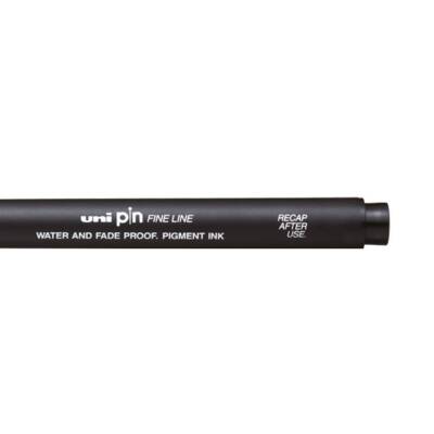 UNİ Pin 200 Teknik Çizim Kalemi, 0.9 mm Uç, Dayanıklı Mürekkep, Siyah - 3