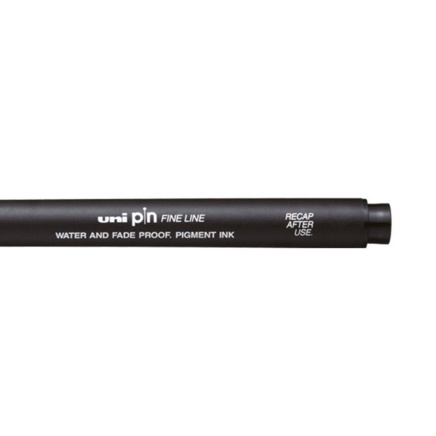 UNİ Pin 200 Teknik Çizim Kalemi, 1.2 mm Uç, Dayanıklı Mürekkep, Siyah - 3