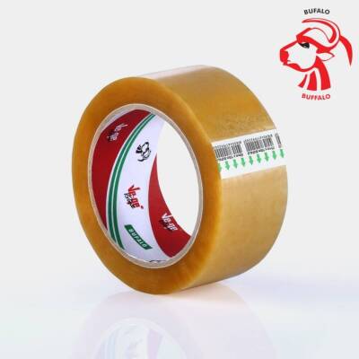 Ve-Ge Bufalo Koli Bandı, 96 Adet, 45 mm x 40m, Şeffaf, Su Bazlı Tutkal - 3
