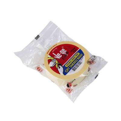 Ve-Ge Çift Taraflı Bant, 36 mm x 25 m, Güçlü Yapışma, İz Bırakmaz - Ve-Ge