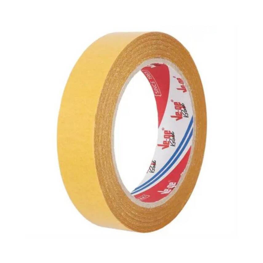 Ve-Ge Çift Taraflı Bant, 72 Adet, 24 mm x 25 m, İz Bırakmaz - 3
