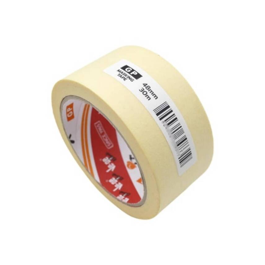 Ve-Ge GP Maskeleme Bandı, 36 Adet, 48 mm x 30 m, Bej, Krepe Kâğıt - 3