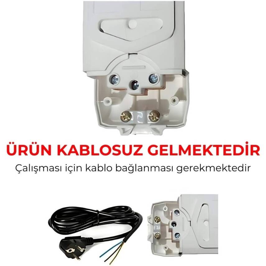 Viko Dörtlü Çoklu Priz, Anahtarlı Topraklı, Ç.K, Kablosuz, Beyaz - 3