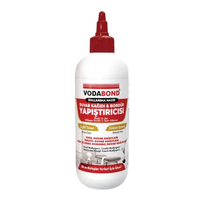 Vodabond Duvar Kağıdı ve Bordür Yapıştırıcısı, 200 gr, Solvent İçermez - 1