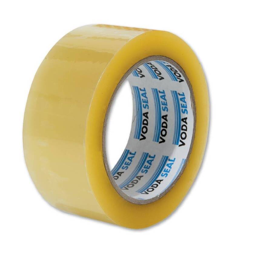 Vodaseal Koli Bandı, 45mm 100m, Şeffaf, Dayanıklı Yapışkan, Uzun Ömür - 1