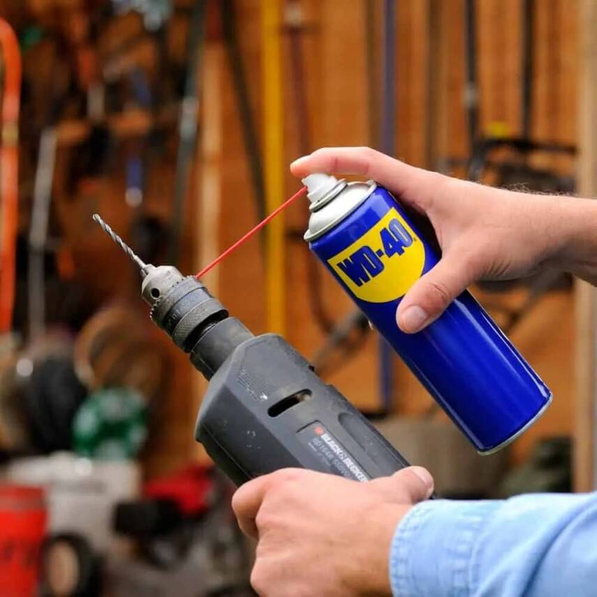 WD-40 Çok Amaçlı Yağlayıcı Sprey, 200 ml, Pas Sökücü, Gıcırtı Giderici - 4