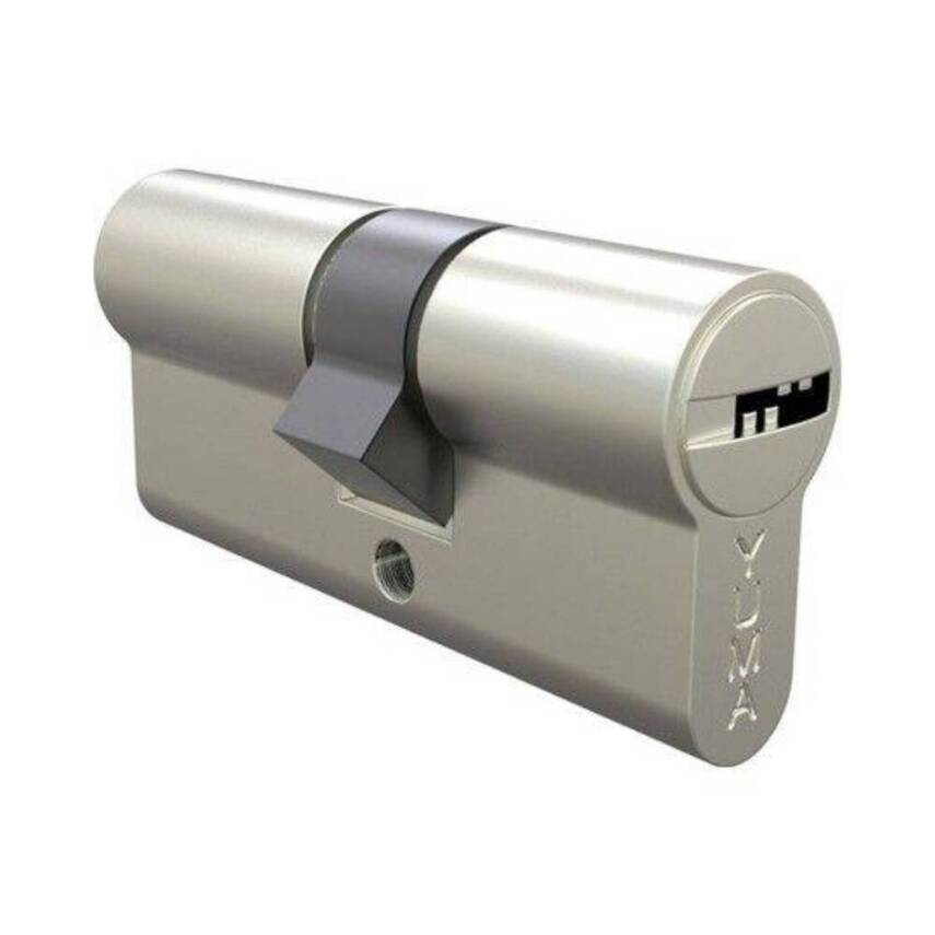 YUMA Kilit Göbeği, Bilyalı Çelik Kapı Kilidi, 68 mm, Nikel - 3